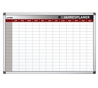 Bi-Office MAYA - Planificador anual magnético (90 x 60 cm, incluye marcadores e imanes)
