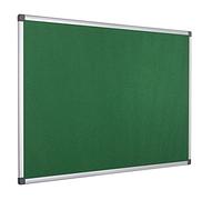 Bi-Office Maya - Tablero de anúncios con marco de aluminio, 120 x 90 cm, fieltro verde