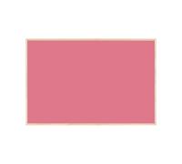 Bi-Office Pizarra Magnética Earth New Basic Fuchsia, 585 x 385 mm, Superficie de Acero Lacado, Marco de Pino Natural