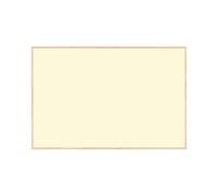 Bi-Office Pizarra Magnética Earth New Basic Vanilla, 885 x 585 mm, Superficie de Acero Lacado, Marco de Pino Natural