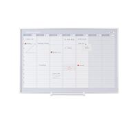 Bi-office Planning hebdo Perpetuo Magnético New Generation (90 x 60 cm), color gris
