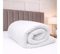 Bianca Fine Linens - Edredón de Plumas de Ganso y plumón de Ganso, 4,5 TOG, tamaño Super King, Color Blanco