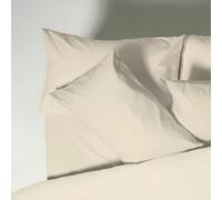 Bianca Plain Dyed Cream Juego de Funda nórdica 200 x 220 + 60 x 70 (2)
