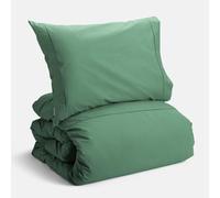 Bianca Plain Dyed Percale Jade Ropa de Cama 220 x 240 + 80 x 80 (2)