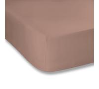 Bianca Plain Dyed Rose Tan Bajera 150x200 100% Algodón Percale