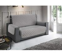 BIANCHERIAWEB Funda de sofá Antimanchas Antideslizante Acolchada Impermeable Pitonato Imperial sillón Gris