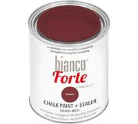 Bianco Forte - Burdeos - (1L) Pintura a la Tiza con Acabado/Protección 2 en 1: Chalk Paint Súper Resistente para Muebles, Paredes y Puertas - Secado Rápido, Interior/Exterior, Mate