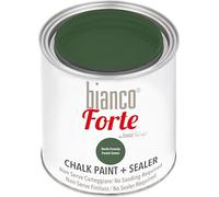 Bianco Forte - Verde Bosque - (250ml) Pintura a la Tiza con Acabado/Protección 2 en 1: Chalk Paint Súper Resistente para Muebles, Paredes y Puertas - Secado Rápido, Interior/Exterior, Mate