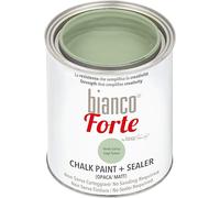 Bianco Forte - Verde Salvia - (1L) Pintura a la Tiza con Acabado/Protección 2 en 1: Chalk Paint Súper Resistente para Muebles, Paredes y Puertas - Secado Rápido, Interior/Exterior, Mate