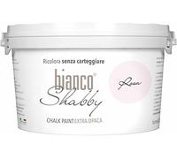 biancoShabby® Chalk Paint Rosa Pintura Shabby Chic Vintage para Muebles y Paredes Extra Mate vuelva a dar color fácilmente todo tipo de material sin lijar (2.5 l Paquete de 1)