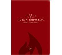 Biblia de estudio Nueva Reforma. 2 tonos. Rojo - NVI