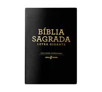 BÍBLIA NVI, COURO SOFT, PRETO, LETRA GIGANTE, LEITURA PERFEITA