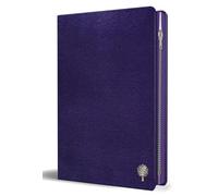 Biblia Reina Valera 1960 Tamaño grande, letra grande piel morada con cremallera / Spanish Holy Bible RVR 1960 Large Size Large Print Purple Leather with Zipper