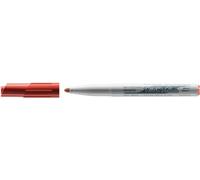 BIC Rotulador borrable para pizarra Velleda 1741 - punta cónica 1,4 mm - rojo