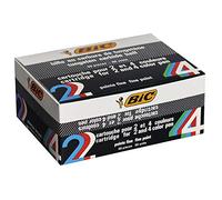 BIC 11BIC400814709 - Recambio de bolígrafo (Negro, Transparente)
