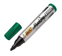 BIC 153394 - Marcador permanente, punta redonda, color verde