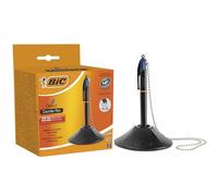 BIC Bolígrafo retráctil 4 colores Counter Pen punta media 1,0 mm Azul 1 unidad