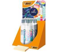Bic 4 colours decor expositor de 30 boligrafos de bola retractiles - p