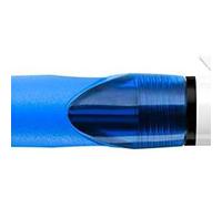 Bic 4 colours grip boligrafo de bola retractil con grip - punta media de 1mm - trazo de 0.4mm - tinta con base de aceite - cuerpo blanco/azul transparente - 4 colores (12 uds)