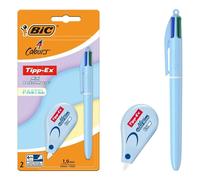 Bic 4 colours pastel pack con 1 boligrafo de bola retractil 4 colores