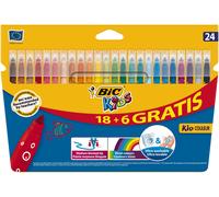 Bic 841803 rotulador medio multicolor 24 pieza(s)