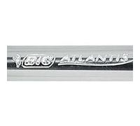 Bic atlantis classic boligrafo retractil - punta de 1mm - cuerpo transparente con grip - color negro (12 uds)