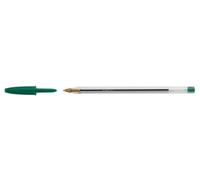 Bic - bic stylo a bille cristal medium, couleur de l'encre: vert