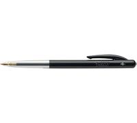 Bic - BIC stylo a bille retractable M10 clic, noir, largeur trace