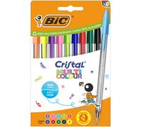 BIC BLISTER 10 BOLIGRAFO BIC CRISTAL LARGE FUN COLORES SURTIDOS BOLIGRAFOS