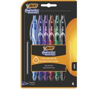 BIC BOLIGRAFO BIC GELOCITY QUICK DRY BLISTER DE 6 COLORES BOLIGRAFOS
