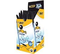 Bic Boligrafo Cristal Soft - Punta 1,2 mm - Color negro