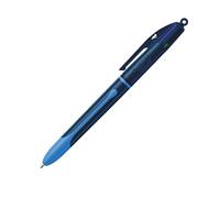 BIC - Bolígrafos lisos de 4 colores, diseño retráctil, multicolor con cuatro tintas vibrantes surtidas, todo en uno para la escuela, oficina y codificación