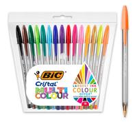 BIC BOLSA 15 UNIDADES BOLIGRAFOS MULTICOLOR 1,6 MM