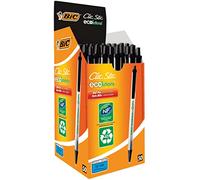 BIC Ecolutions boligrafo Clic Stic | negro | 50 unidades