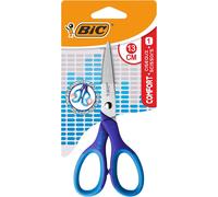Bic comfort tijera escolar 13cm - mango suave - uso diestro - color ro