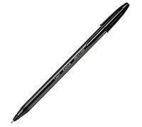 BIC Cristal Exact Bolígrafos Punta Fina (0,7 mm) - Negro, Caja de 20 Uds.