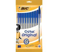 Bic cristal original - caja de 10 unidades, bolígrafos punta media (1