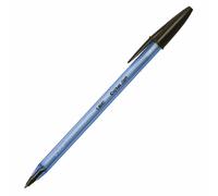 BIC Cristal Soft Bolígrafos de Punta Media (1,2 mm) - Negro, Caja de 50 Bolis