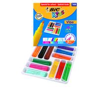 BIC Estuche de 144 Rotuladores Kids® Couleur de 12 Colores Surtidos