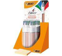 BIC Expositor de 20 Bolígrafos de 4 Colores Rose Gold