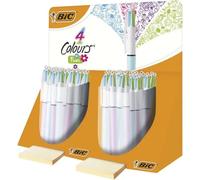 BIC Fashion Bolígrafo Multicolor Retráctil con Expositor de 40 unidades