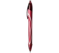 BIC Gelocity 949874 - Bolígrafo retráctil (punta 0,7 mm), color rojo