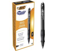 BIC Gelocity Original - Caja de 12 bolígrafos gel, color negro