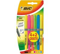 Bic highlighter grip marcadores punta media (1,6 mm) - colores surtido