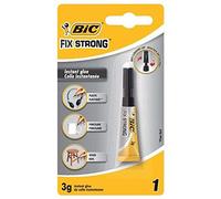 BIC Pegamento instantáneo líquido Instantly Fix Strong ultra fuerte 3 g Pack de 6