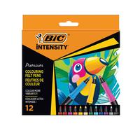 Bic Intensity 0.7mm Felt-Tip Pen (Pack of 12)