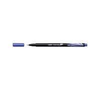 BIC Fineliner Intensity - Lote de 5 bolígrafos de fieltro (punta de metal fino, 0,4 mm), color azul