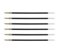BIC - Juego de 6 minas para bolígrafo 4 Colours, color de trazo azul