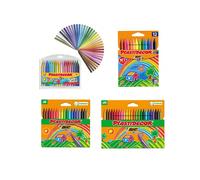 BIC Kids Ceras de Colores para Niños, Plastidecor, Colores Surtidos, Óptimo Para Colorear y Dibujar, Material Escolar, PACK 12U,18U,24U,36 Unidad para elegir colores mezclados Clásico, Modelo Surtido