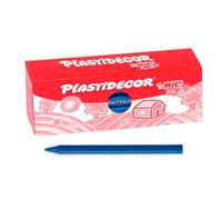 Bic kids ceras plastidecor - pack de 25 lápices, color azul